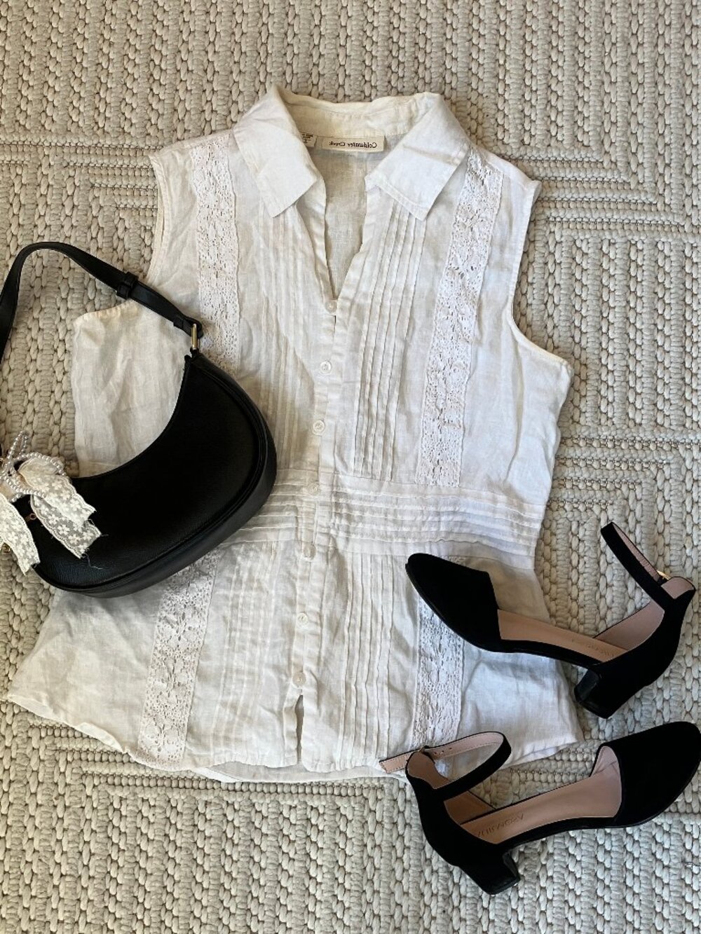 White Tank Blouse